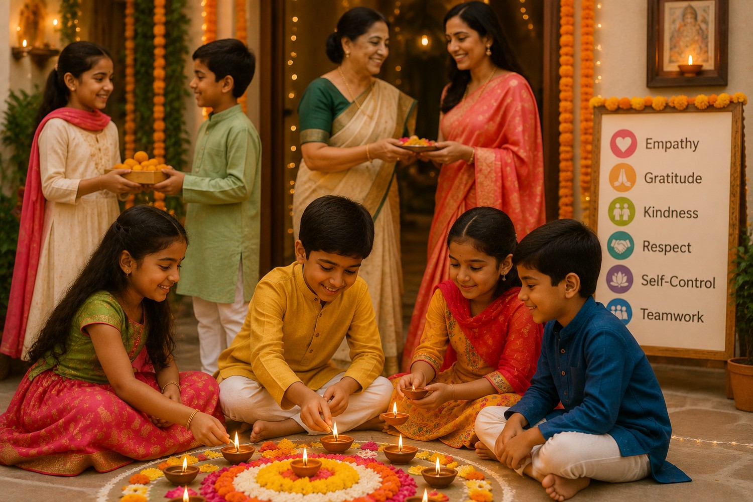 How Indian Festivals and Traditions Teach Social Emotional Skills (Without You Realising It)