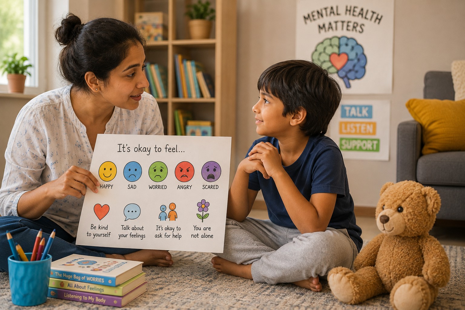 How to Teach Children About Mental Health Without Stigma