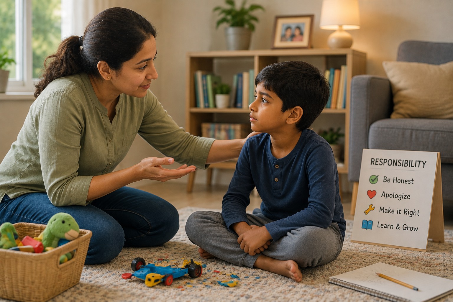 How to Raise Children Who Take Responsibility for Their Actions