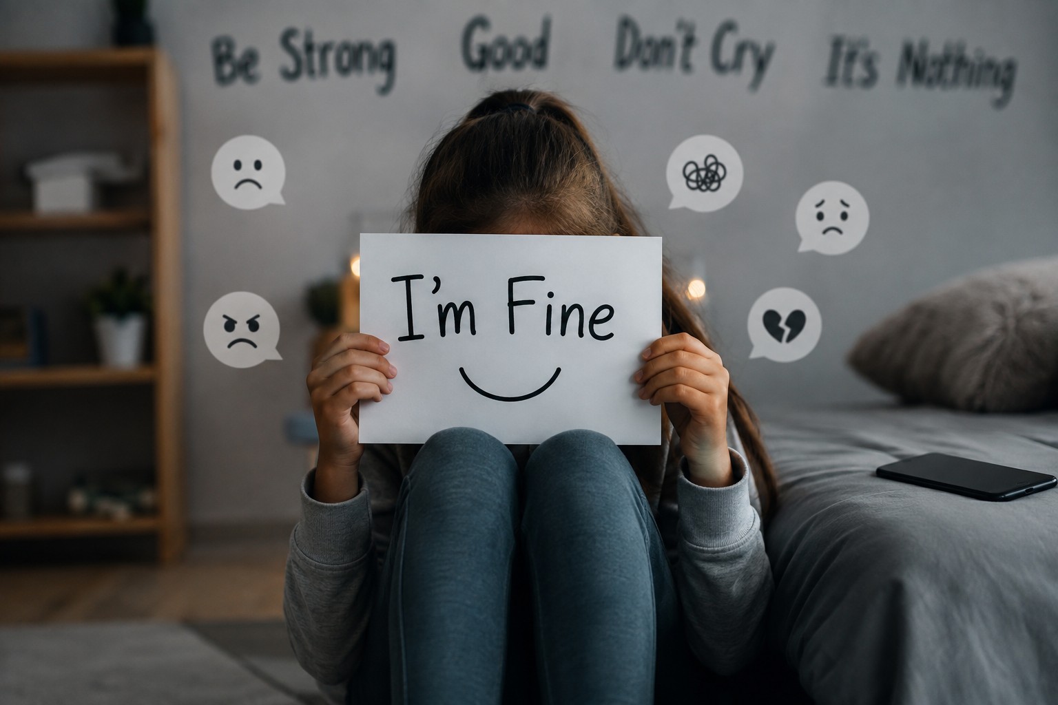 The 'I'm Fine' Generation: Why So Many Children Have Forgotten How to Feel