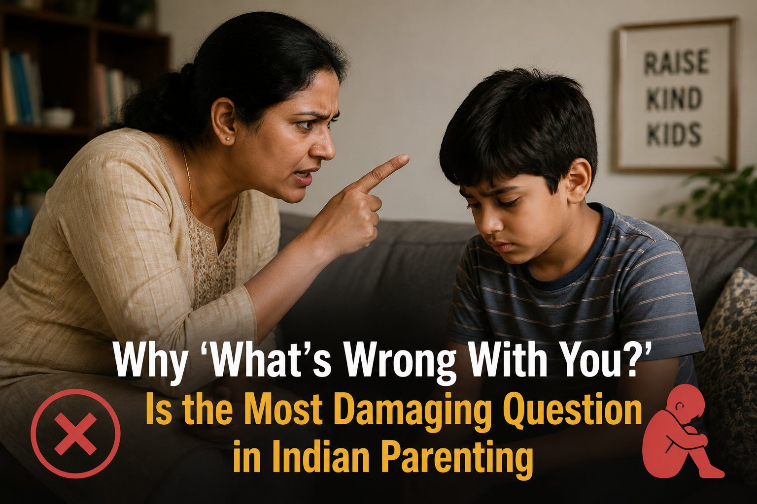 Why 'What's Wrong With You?' Is the Most Damaging Question in Indian Parenting