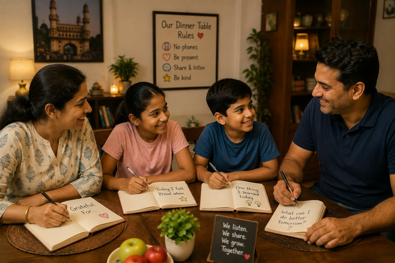 The Journaling Habit That Changed One Family's Dinner Table Forever
