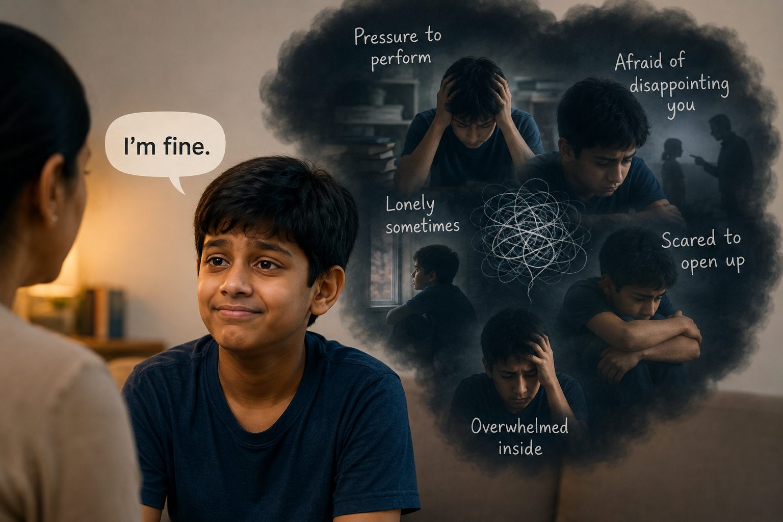 Why Your Child Lies to You About Being 'Fine' — And What They're Actually Feeling Inside