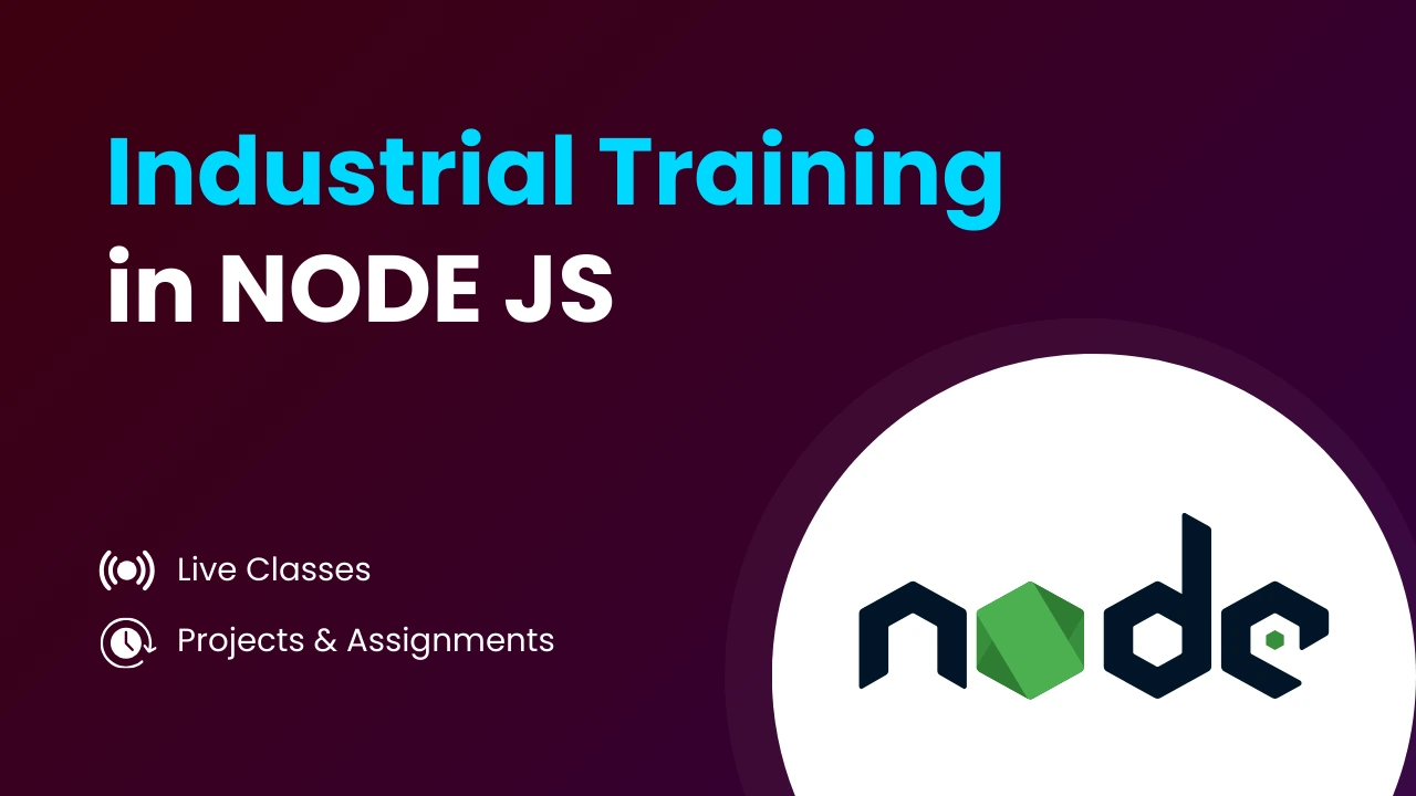 Industrial Training In Node jS